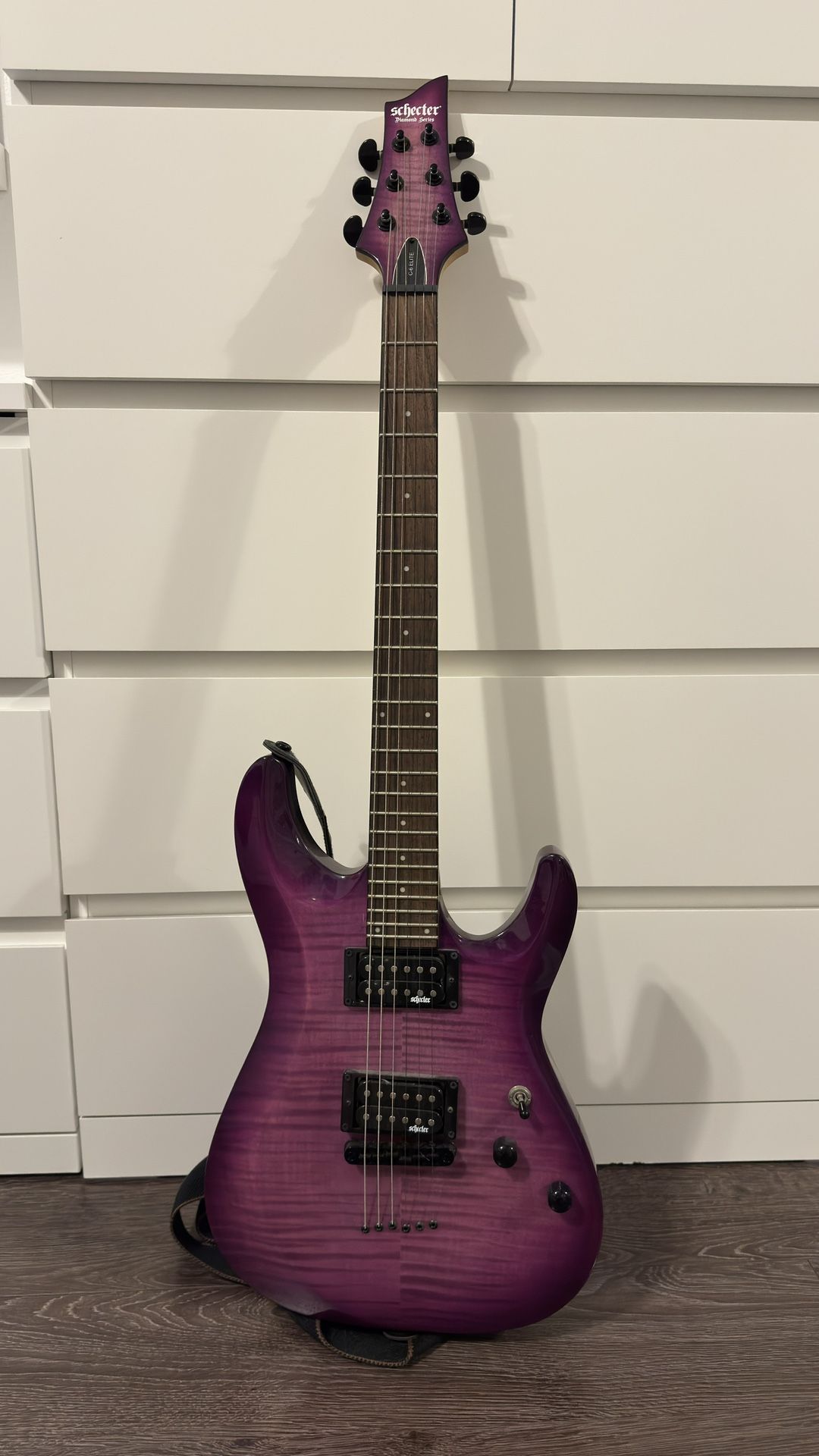 Schecter C-6 Elite Diamond Series Electric