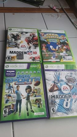 Xbox 360 games