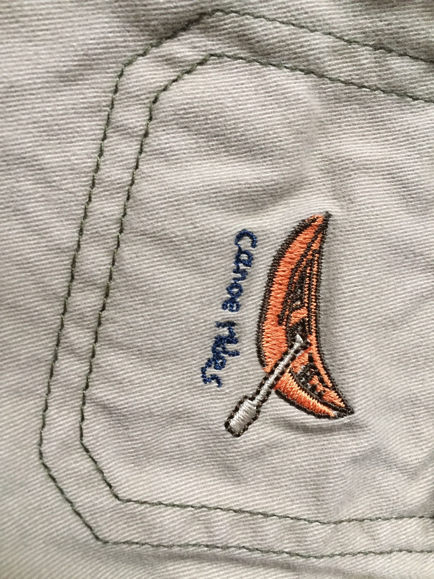 Baby boy khaki shorts size 6 to 9 months happy camper summer