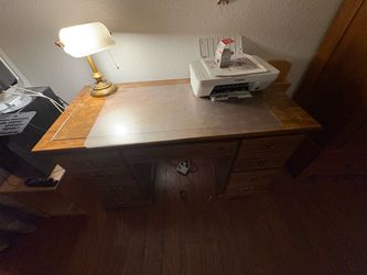 Traditional Desk with Storage – 51” Wide $35