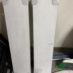 White Floating Shelves 