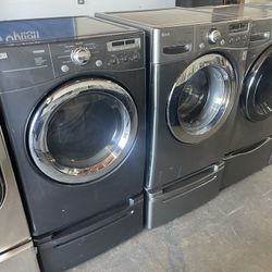 Lg Washer And Electric Dryer We Finance  