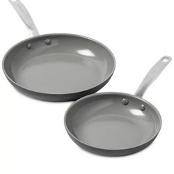 GreenPan Ceramic Fry Pan Set