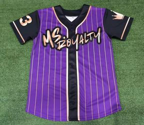 Fully custom baseball jerseys