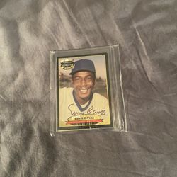 Hand  Signed, Ernie Banks With COA  