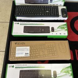 Wireless keyboard and wire keyboard