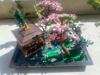 Lego tranquil Japanese  garden