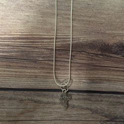 Sunflower Cross Charm