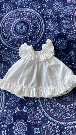 White American girl doll dress