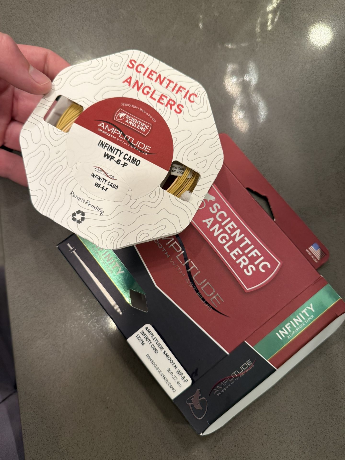 Scientific Anglers Amplitude Infinity Smooth 6 WT Fly Fishing Line