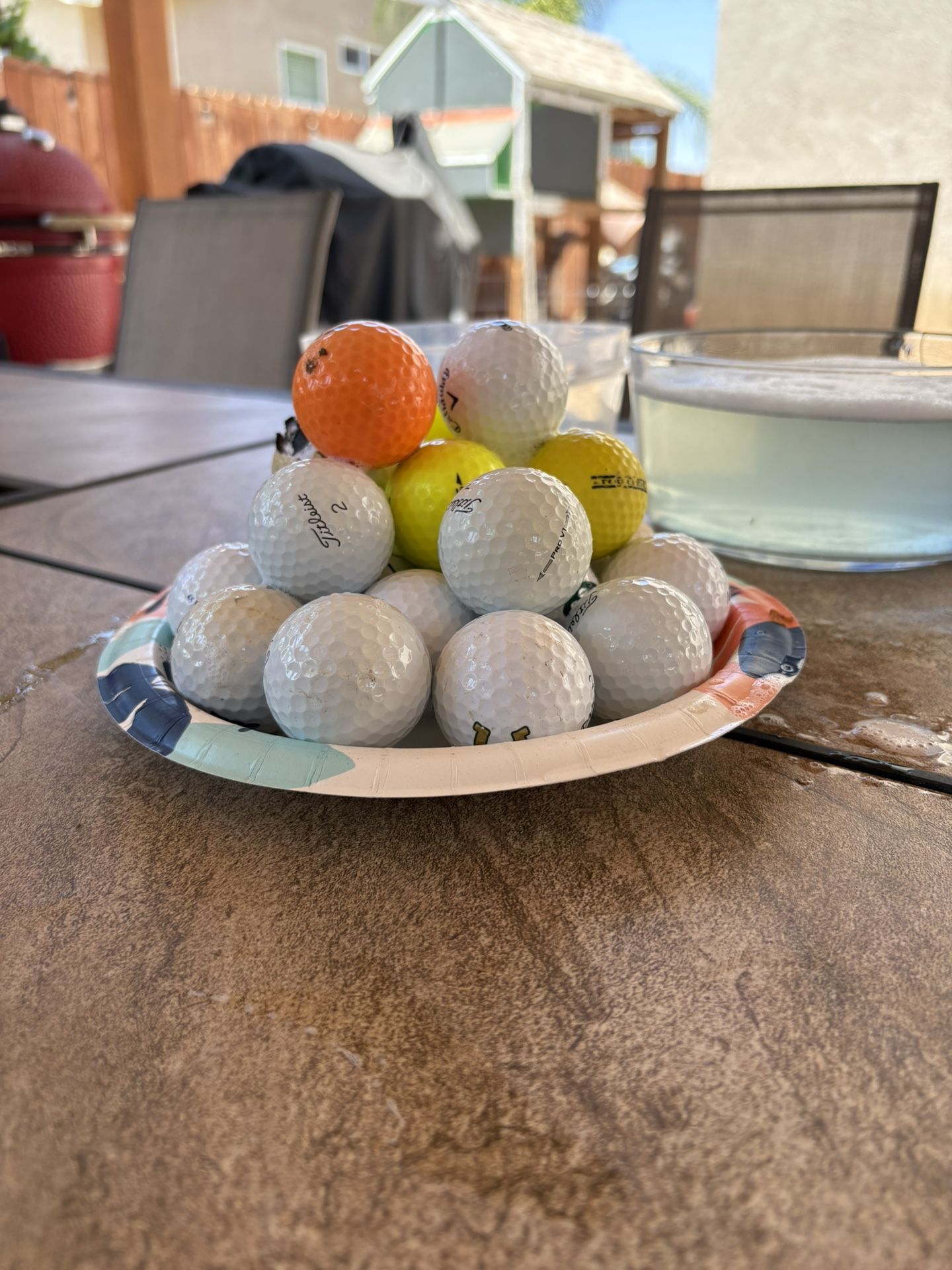 Recovered golf balls (packs of 5)
