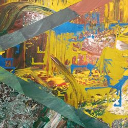 Abstract painting by Frederick Agnew.