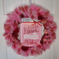 DIY Valentines Day Wreath