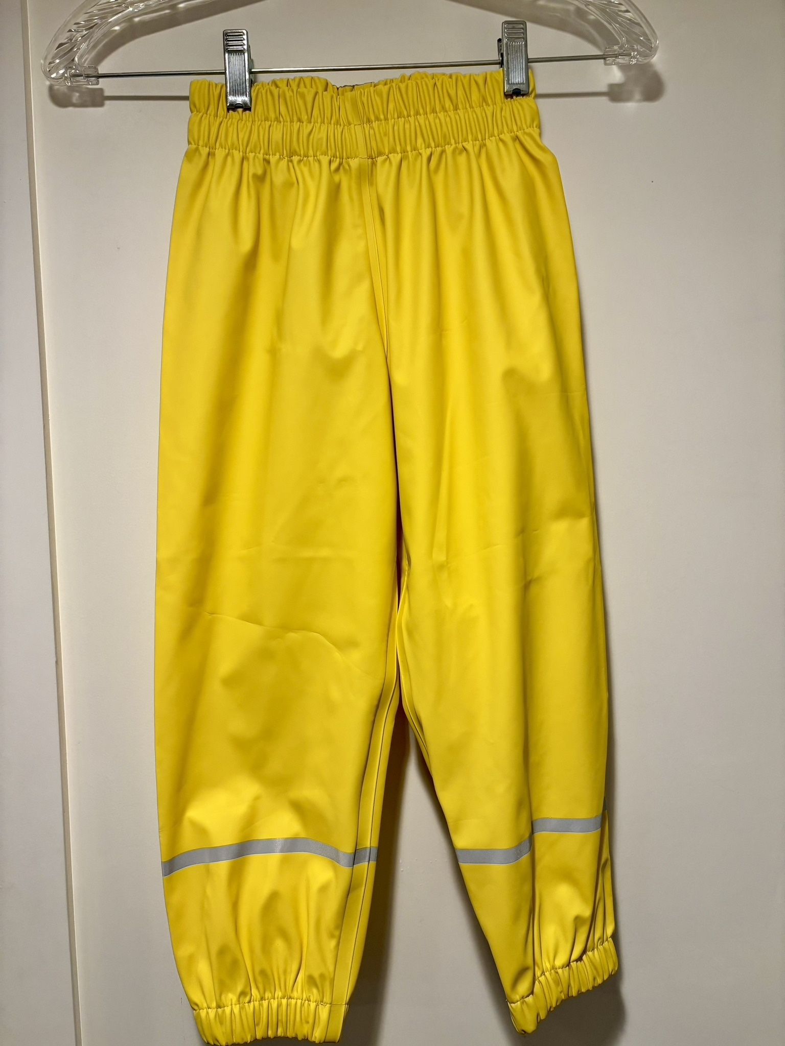 Hanna Andersson Yellow Hello Rain Waterproof Pants 110cm (Size 5)