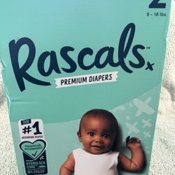 Rascals Diapers Size 2