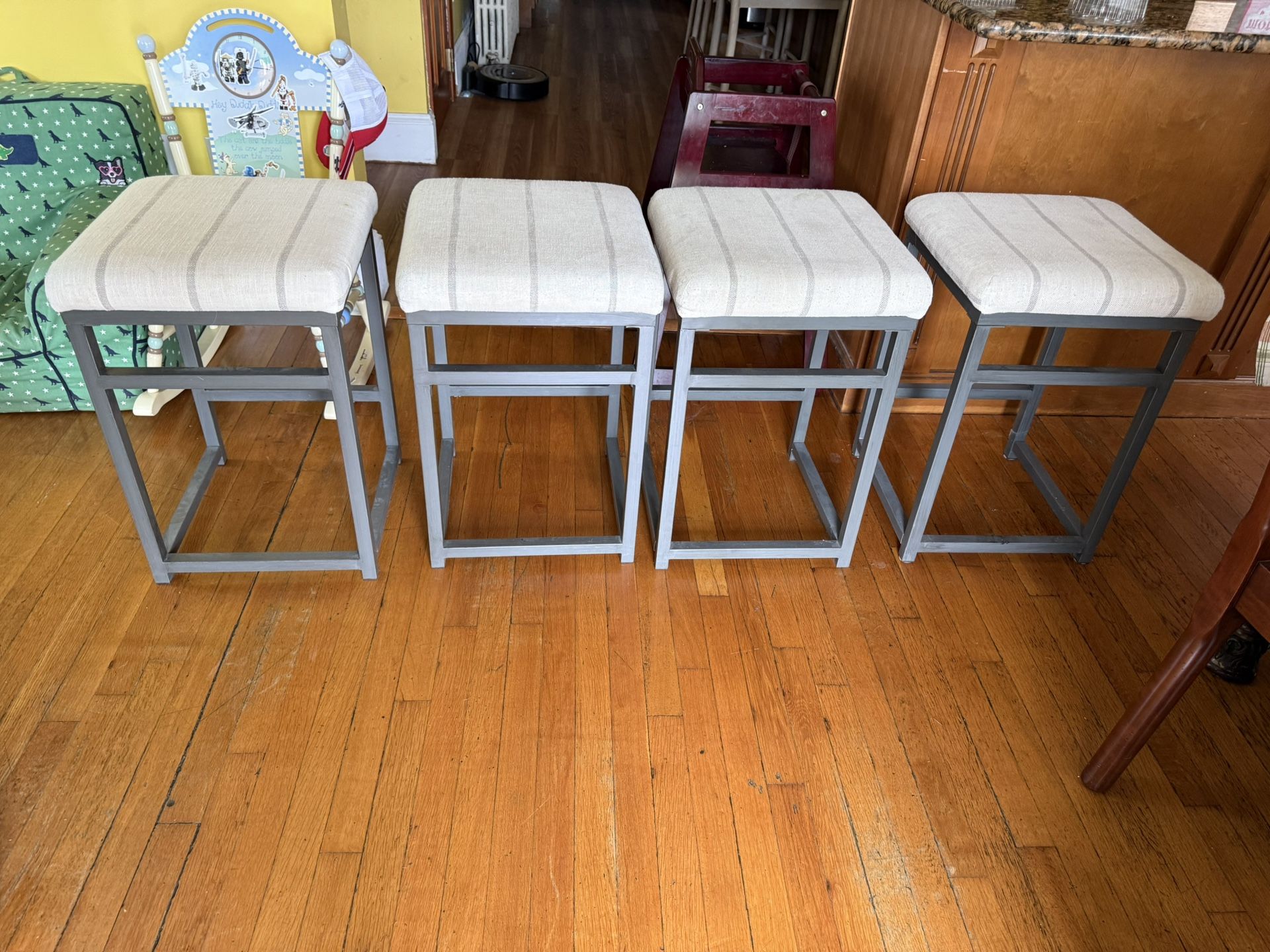 Four Counter Height Stools