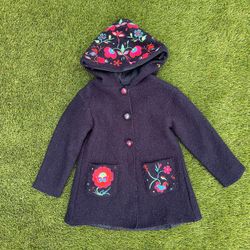 French brand DPam - Wool Coat Jacket, Parka Length - Size 3 Euro 94