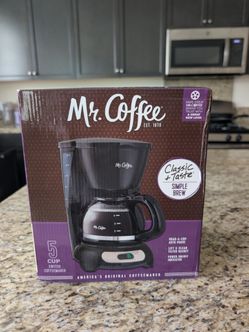 Mr. Coffee 5-Cup Switch Coffeemaker