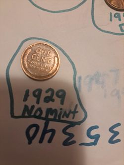 12 Pennys 3 Rare Ones. That Are Worth Over$300