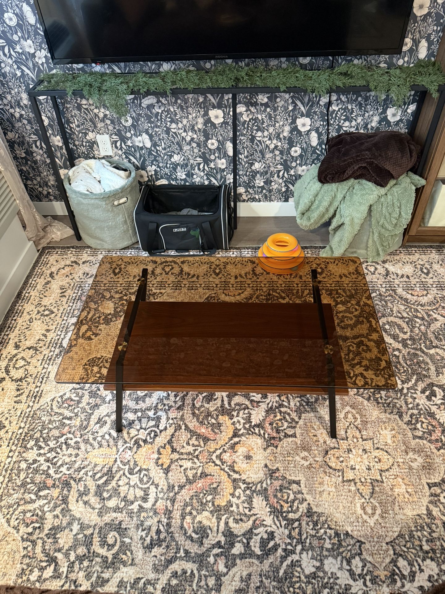 Small Glass Coffee Table 