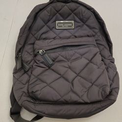 Marc Jacobs Backpack | Grey Quilted Nylon | Excellent Condition | Travel Bag