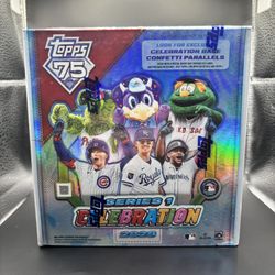 Topps 2026 Series 1 Celebrations MLB Baseball Mega Card Box 