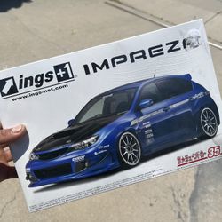 Aoshima 1/24 Impreza WRX STI Ings+1