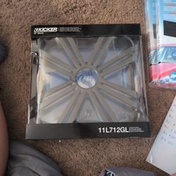12" Kicker Speaker Grill