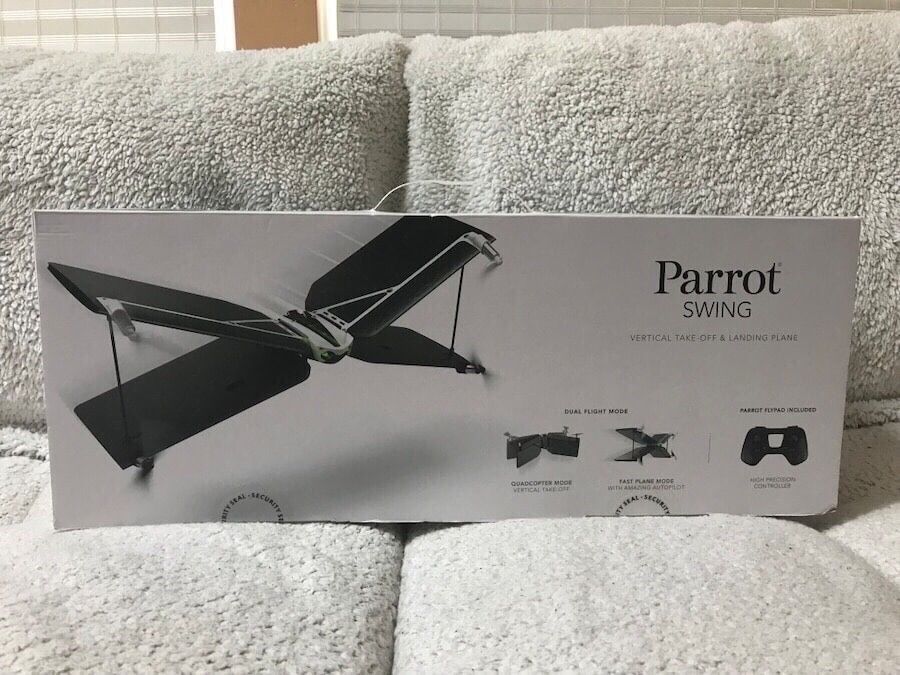 NEW IN BOX Parrot Swing Quadcopter Camera Drone with Plane Mode