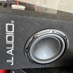 JL Audio  Slot-Ported Enclosure with One 8" W3v3 Subwoofer