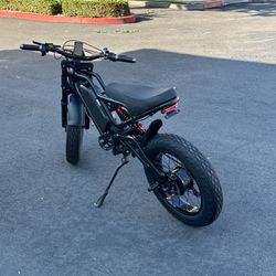 Fast Speed 1500W Electric Mountain Dirt Ebike Full Suspension 