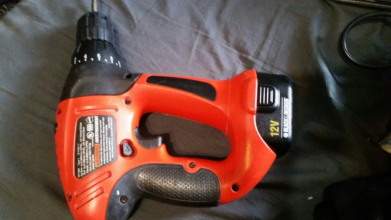 Stanley Black & Decker Firestorm 18V drill/driver combo for Sale in San  Jose, CA - OfferUp