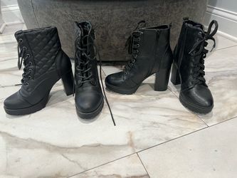 Black boots