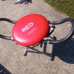 Red Exercise Chair 20.00
