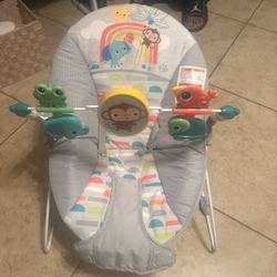 Baby Bouncer And Rocking Crib