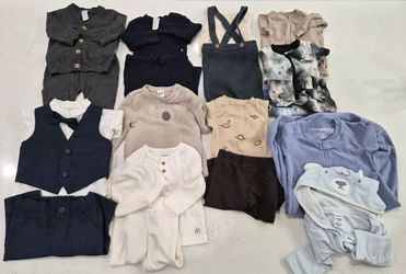 3 Piece Formal Wear & Dressy Boy Outfits- Carter's, H&M, and Nike