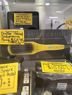 DRYBAR HEATED STRAIGHTENER BRUSH