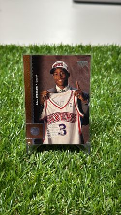 Upper Deck 1996-97 Allen Iverson #91 Rookie Philadelphia 76ers NBA Card