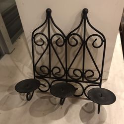 Iron  Candleabra