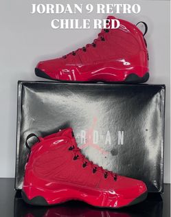 AIR JORDAN 9 CHILE RED SIZE 10.5