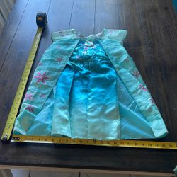 Elsa Dress Costume Sz 4-6