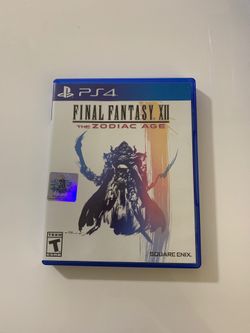 Final fantasy XII ps4