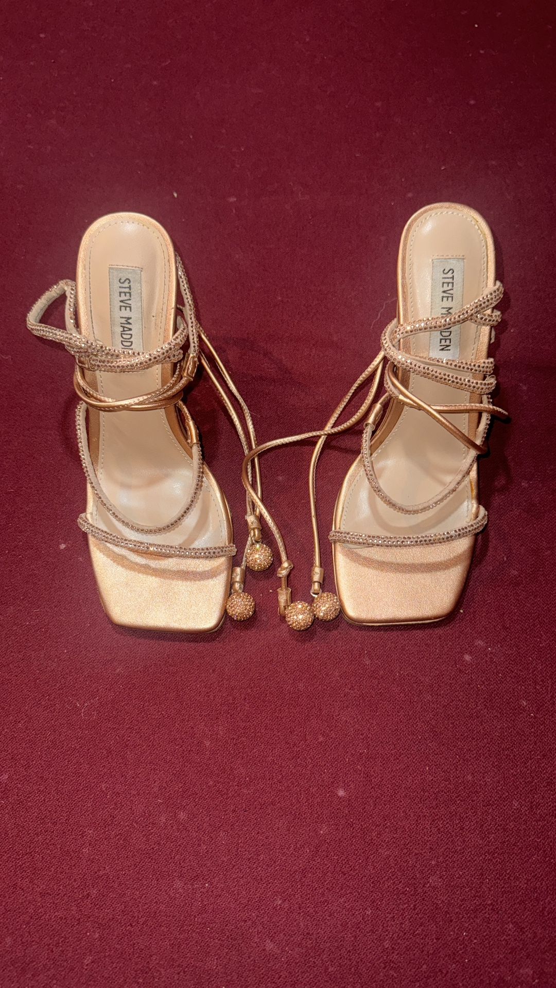 Steve Madden Tie Up Heels