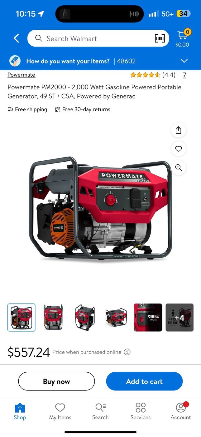 Handheld Leaf Blower & PM2000 Generator