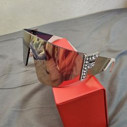 New Fendi Rose Gold Women Sunglasses 