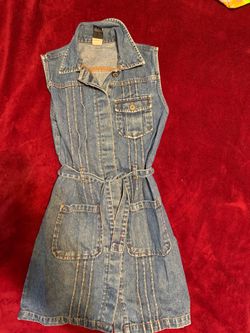 Gap denim girls dress size 7/8