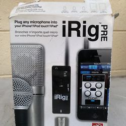IRig [ Singing Machine Trainer , Loop Songs , Effects ] For iPod with Headphone Jack 