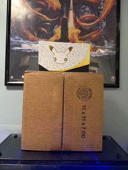 etb 30 aniversary pokemon tranier box x3