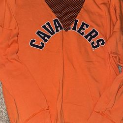 victoria secret crew neck with mesh V