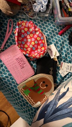 Mixed Lot of Small Pouches and Wallets